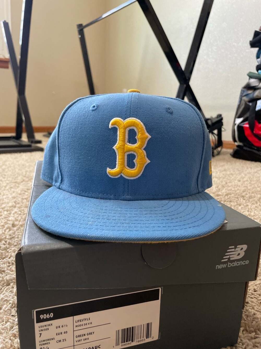 New Era 9FIFTY UCLA Bruins Snapback Hat Light Blue and Yellow
